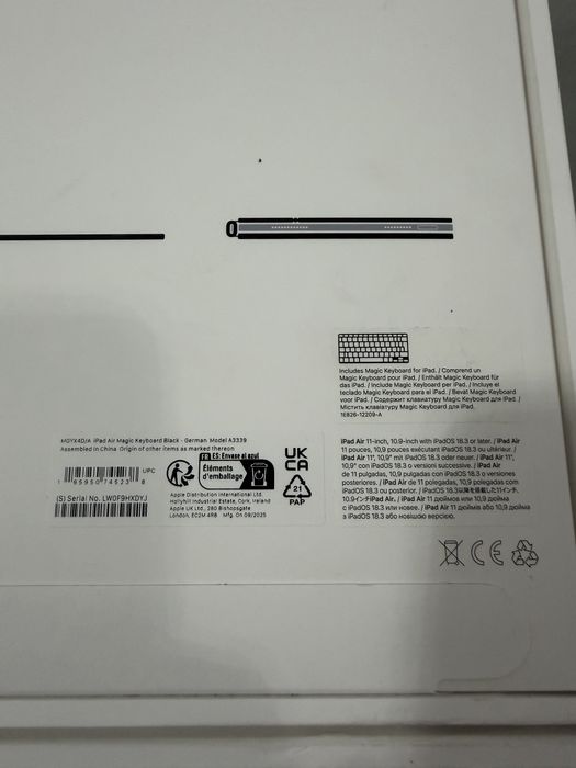 Apple iPad  Air 11” Magic Keyboard • NOI / SIGILATE •