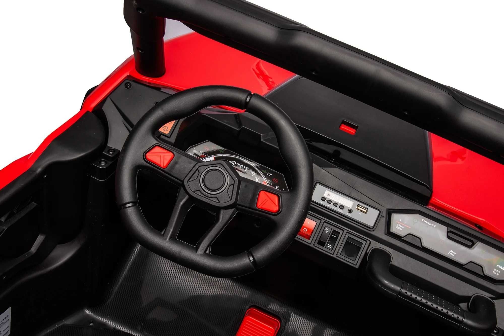 Двуместен акумулаторен джип UTV powered  NEL 4X4 24V
