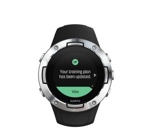 Ceas sport Suunto 5 G1 All Black, unisex,alb și negru