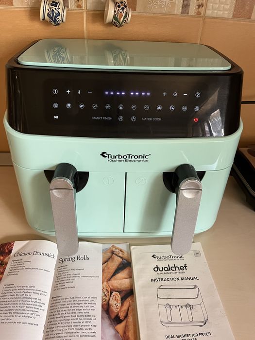 Friteuza dubla cu aer cald TurboTronic XXL TT-DAF5