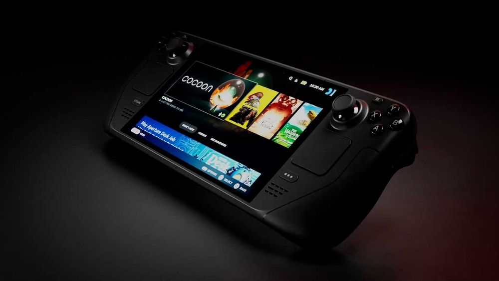 Steam Deck OLED 512 GB | Док станция, сумка, чехол, накладки, стекло.