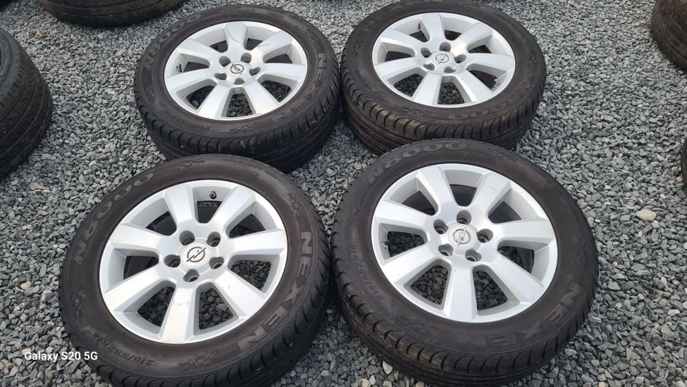 Оригинални джанти Опел 5/110 Opel 5x110

Употребявани, Шумен