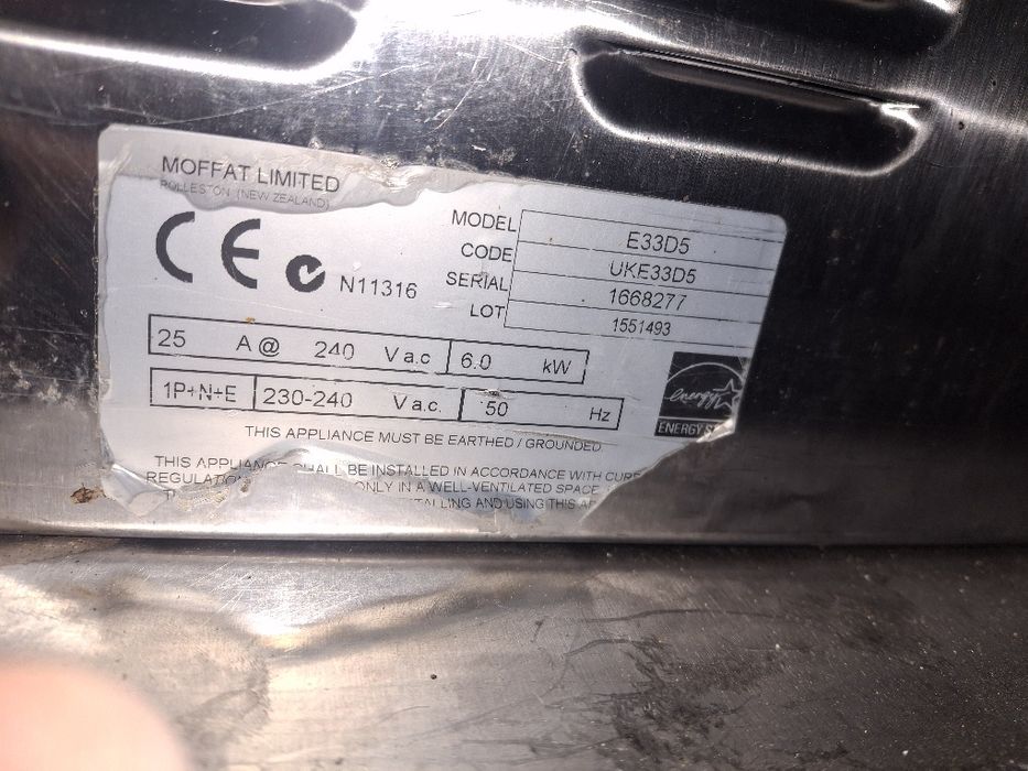 Конвектомат/ конвекторна фурна TURBOFAN