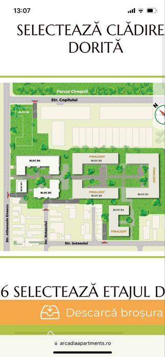 Inchirere loc de parcare subteran - Arcadia Domenii