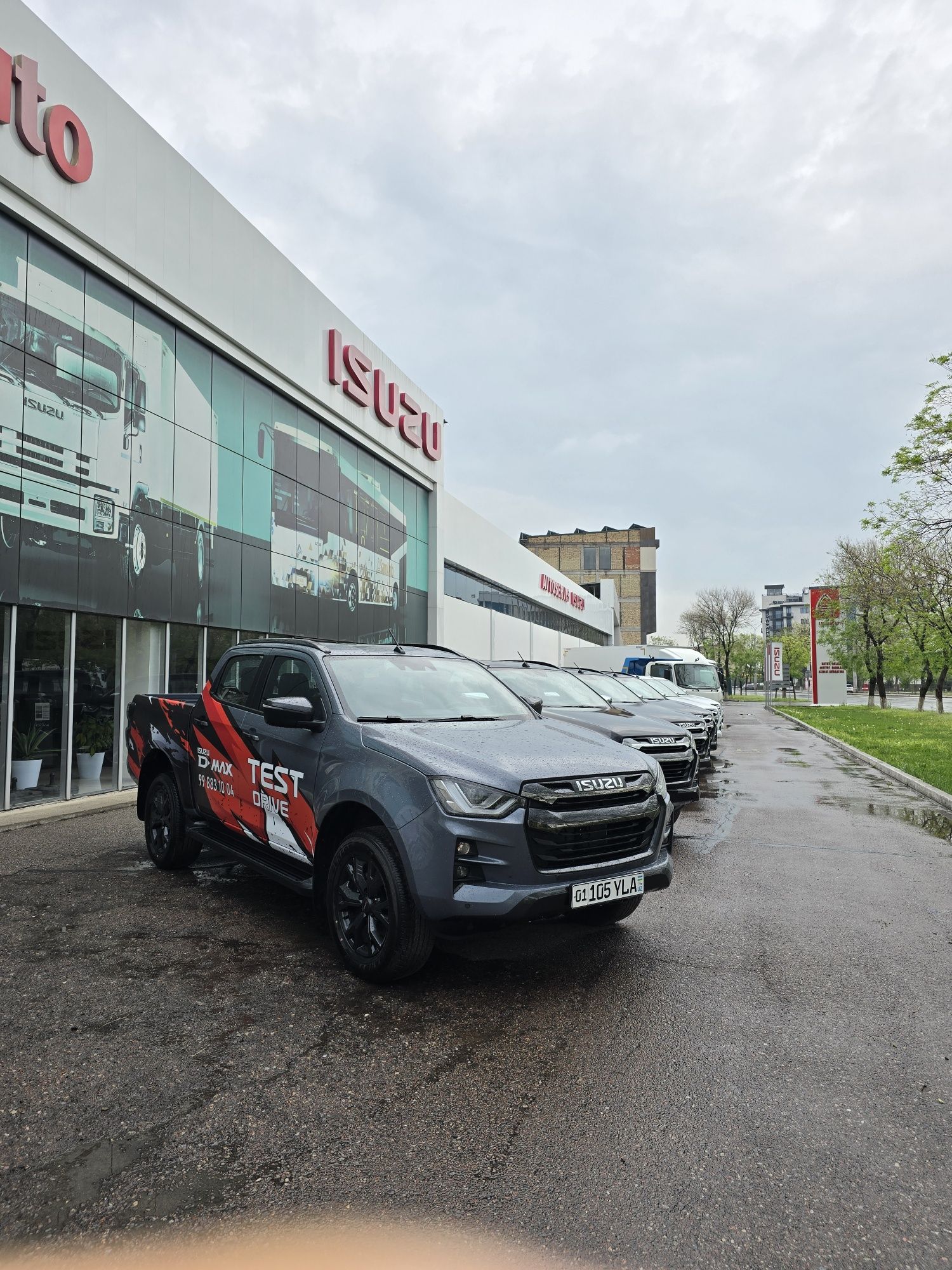 Пикап Isuzu D-max Ирбис Grand Motors 3 литр