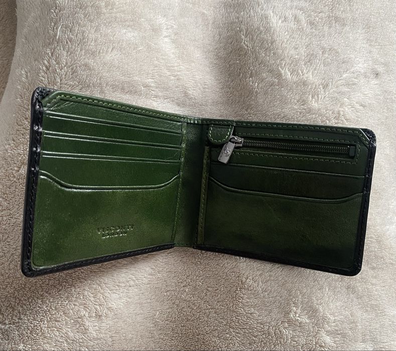 Мъжки портфейл Visconti, естествена кожа