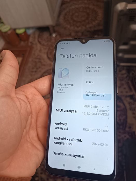 Redmi not 8 64 GB Samsung A03 S 64 GB yahshi sastaynada