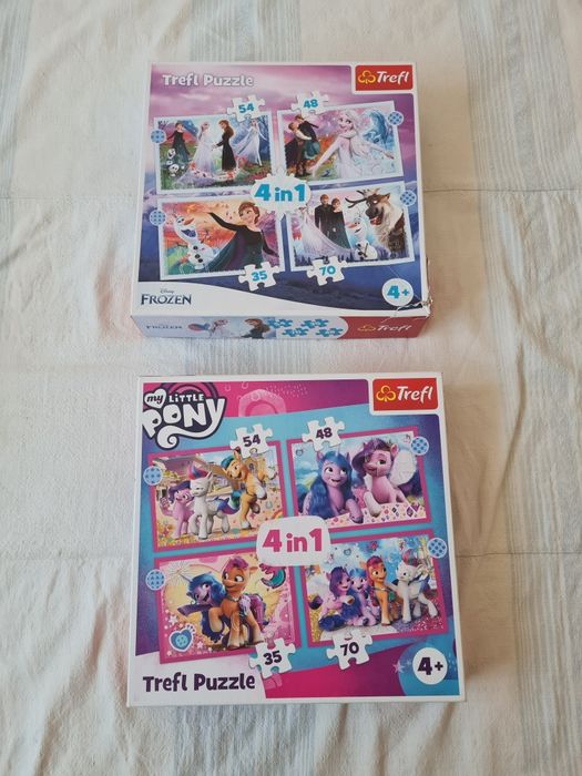 Лот от 7 броя пъзели