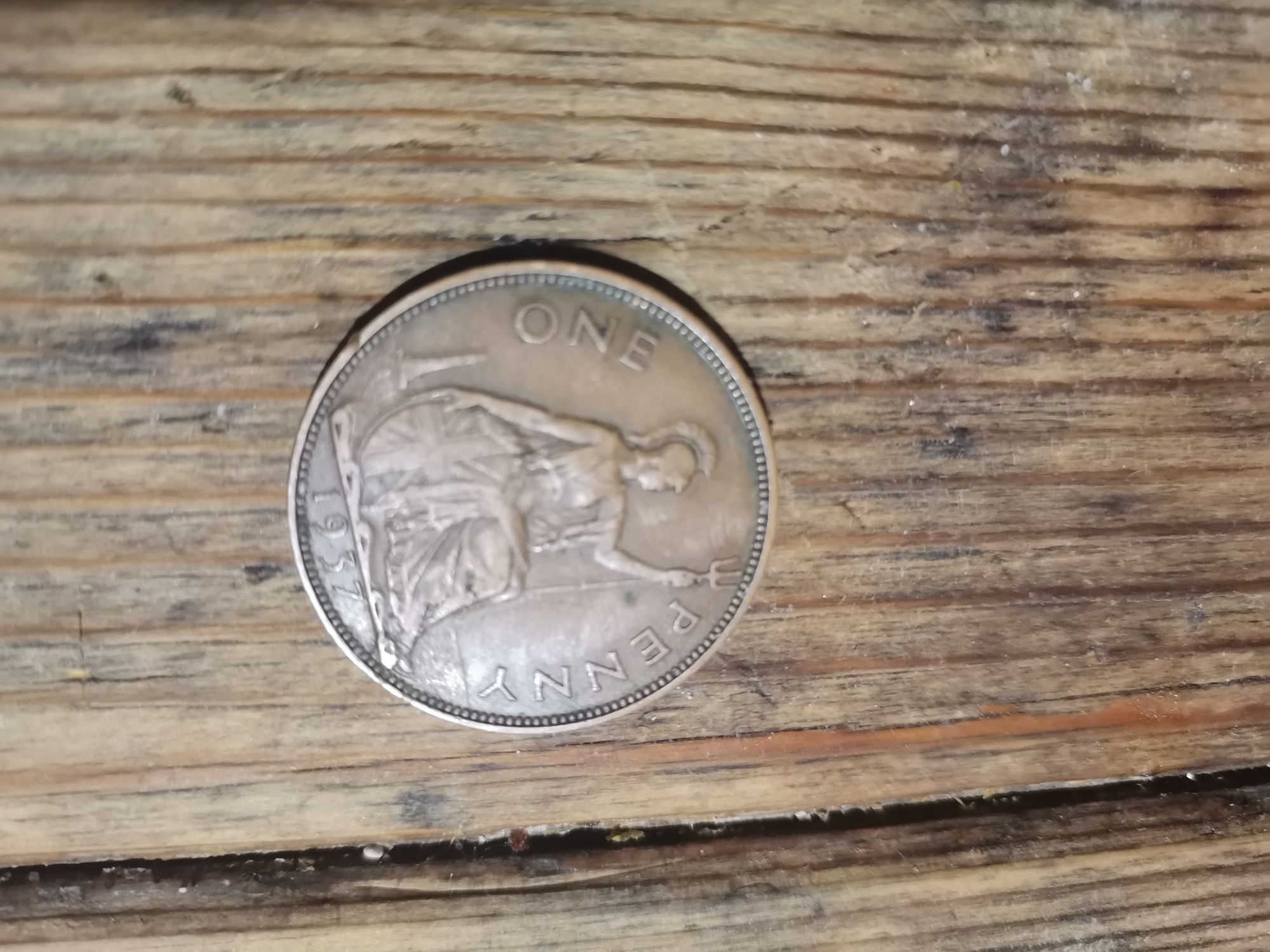 Doua monezi one penny 1912,1938