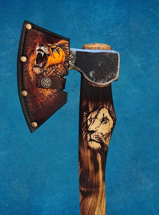 Брадва лъв топор секира къмпинг оборудване лов риболов