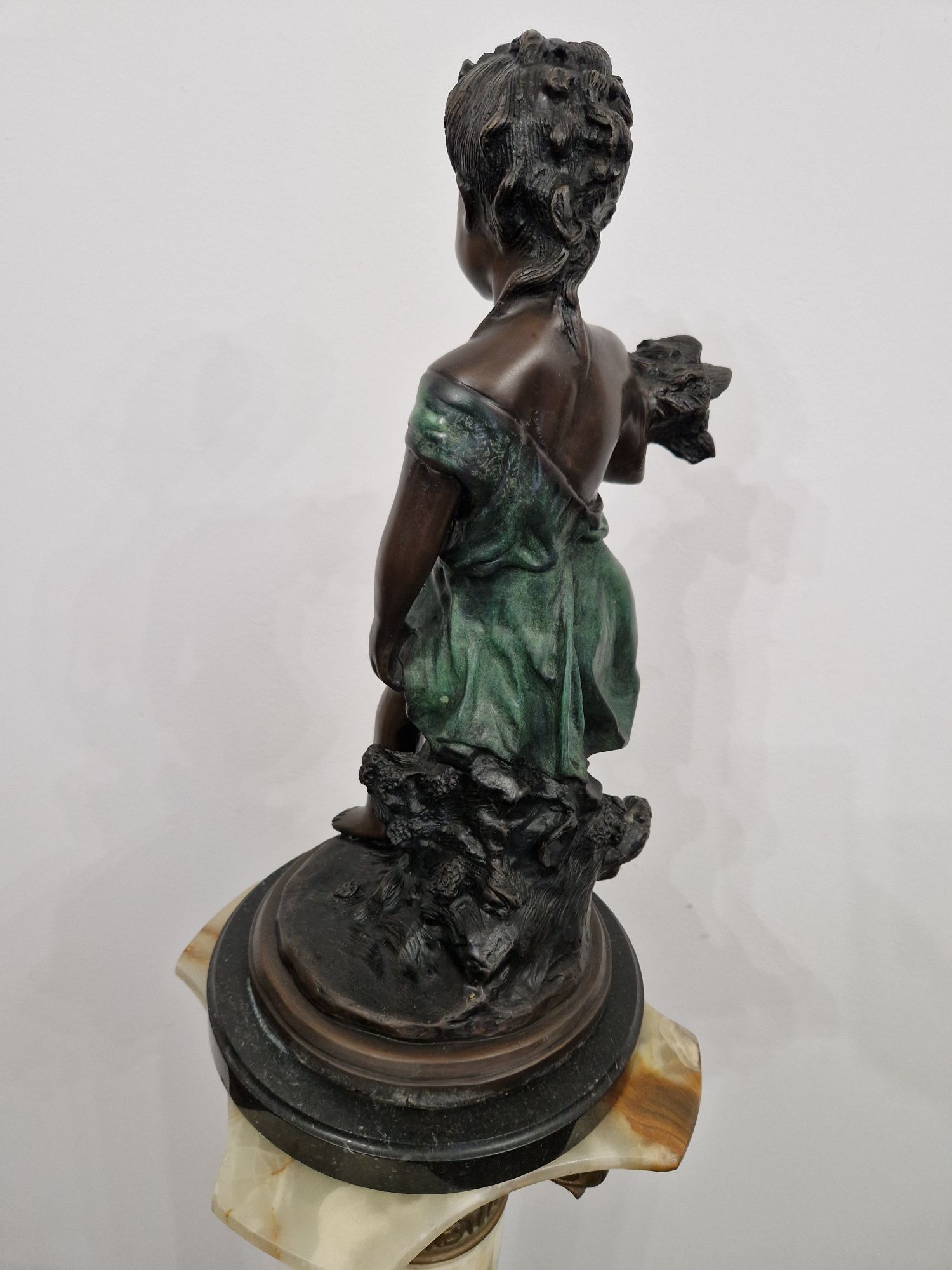 Statueta bronz și marmura statuie Deosebita Franta