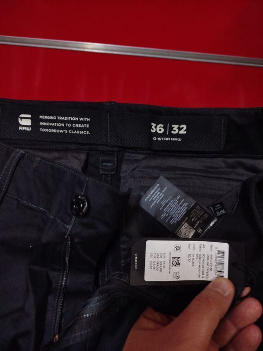 Карго панталон G-Star Raw Rovic Zip W36 L32 нов мъжки оригинален черен