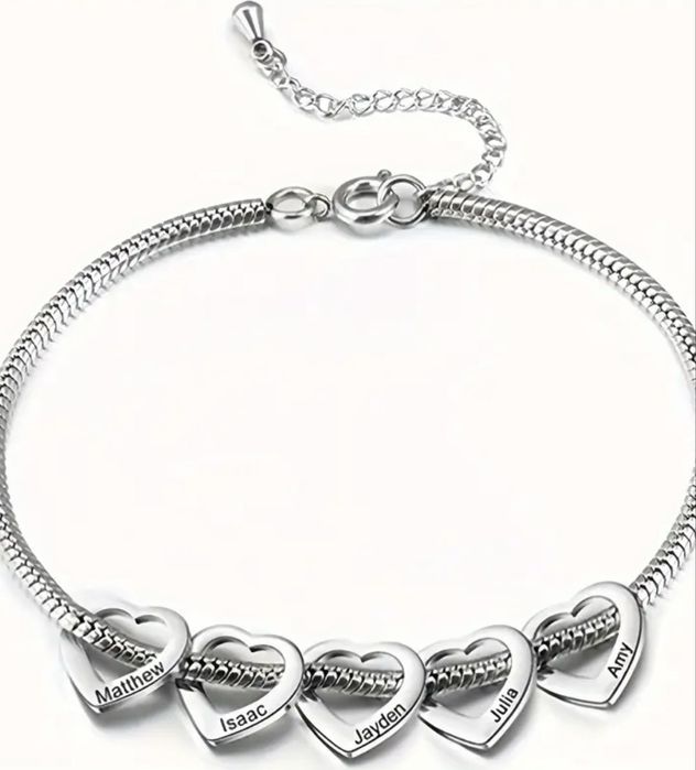 Персонализирана гривна от неръждаваема стомана