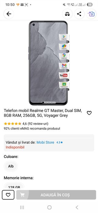 Smartphone Realme Dual Sim 256 Gb