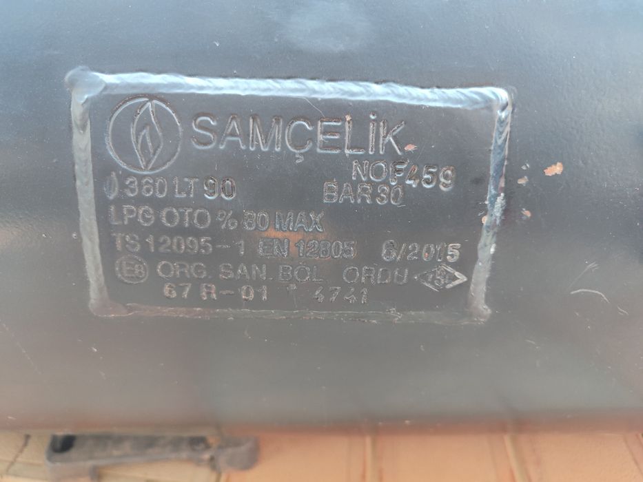 Пропан балон 90 л идеал холатда