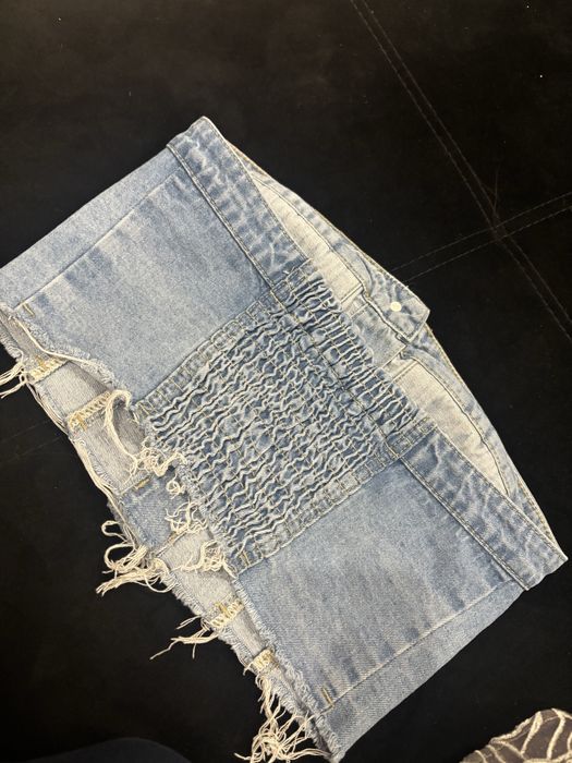 Дънков къс топ