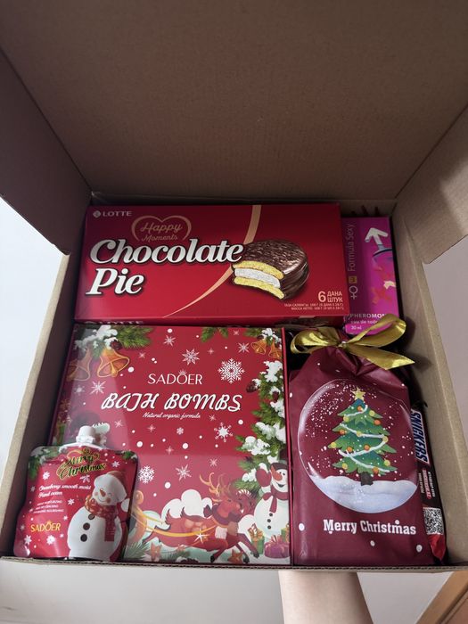 Новогодний бокс для тайной санты