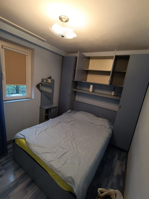 Dormitor culoare bleumarin