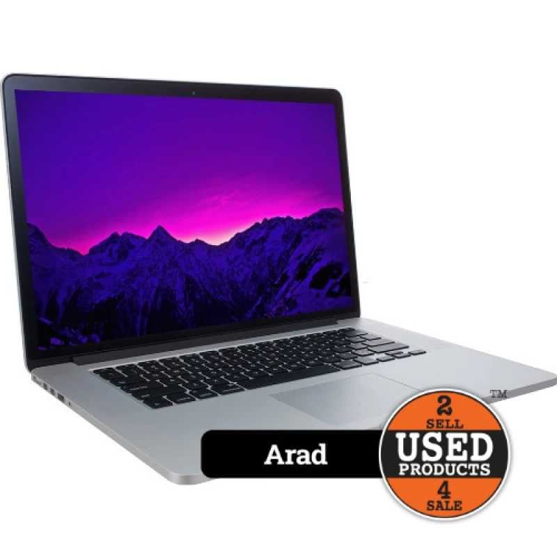 MacBook PRO 15 2015 A1398, i7 2.2GHz 16Gb RAM 256 Gb | UsedProducts.ro