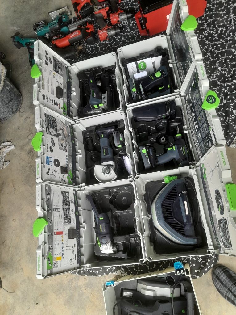 Festool Акумулаторен ъглошлайф AGC 18-125 5,0 EBI-Plus