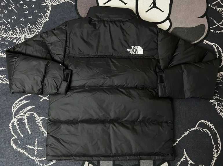 *NOU* GEACA The North Face 700 - alb / negru - verificare colet