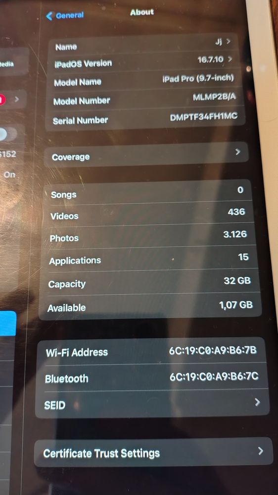 iPad Pro 9.7 A1673 impecabil
