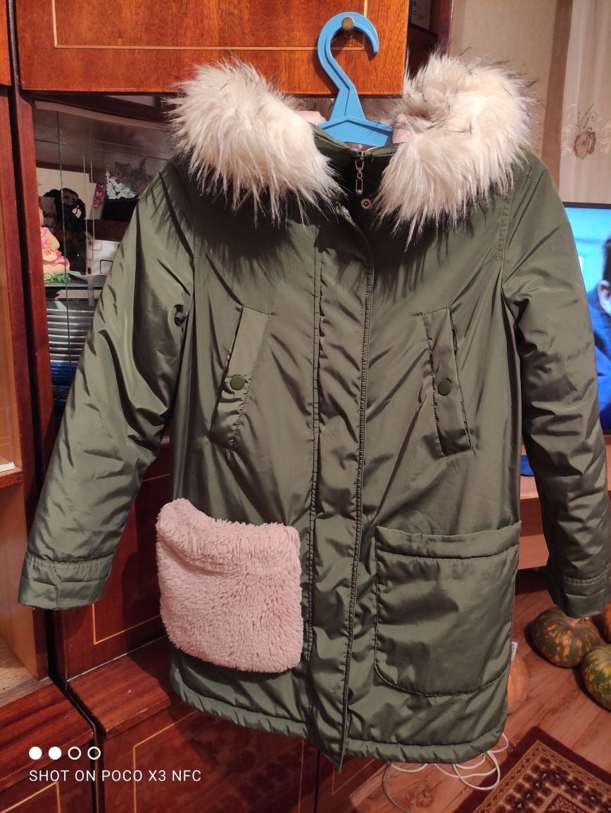 Зимняя куртка, лыжник