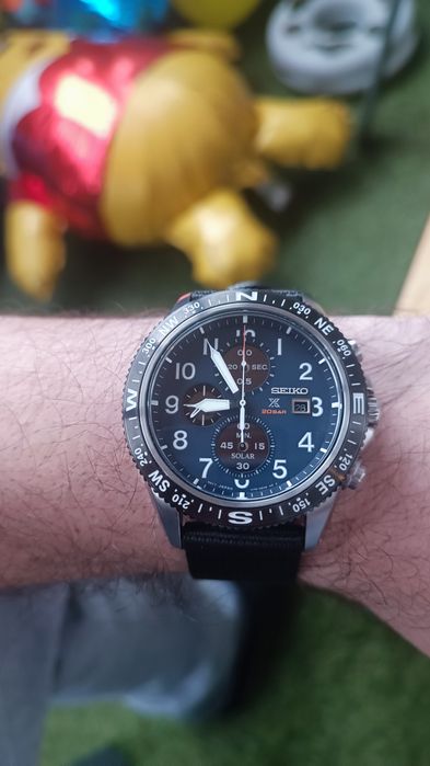 Seiko Prospex Solar Chronograph 20bar