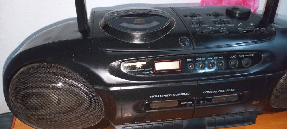 Radio CD casete MP3 player