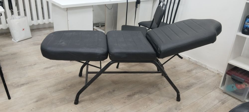 Кушетка кожанная 4 положения