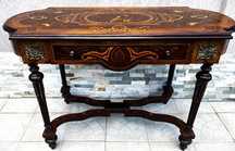 Spectaculos birou Napoleon al III-lea-intarsii-ornamente bronz-Franta