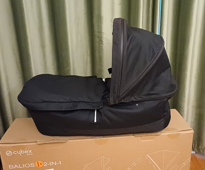 Carucior 2 in 1, CYBEX Balios S, negru, 0-4 ani, ambalaj original