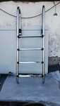 Scara de piscina de inox cu 4 trepte