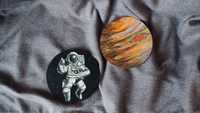 Дуплекс картина "Космонавт и Юпитер"