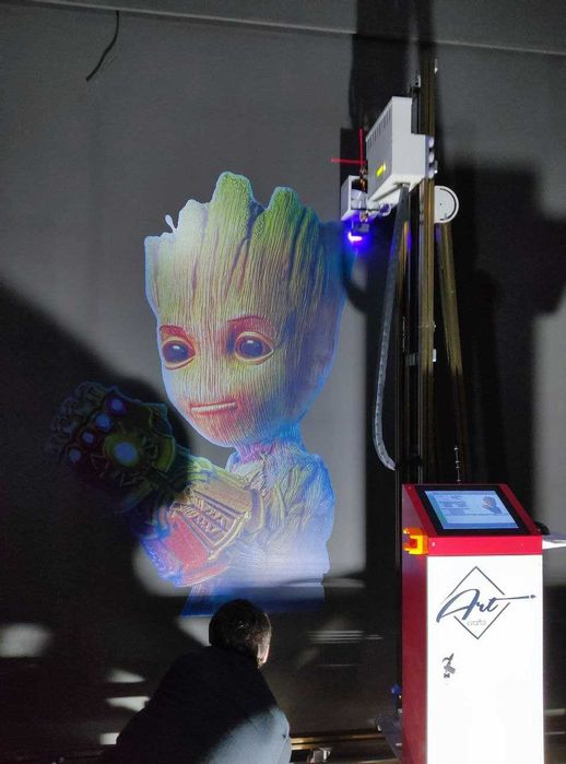 Robot-rassom.Робот-художник.3D роспись стен.Xudojnik.Devor.Rasm.Рассом