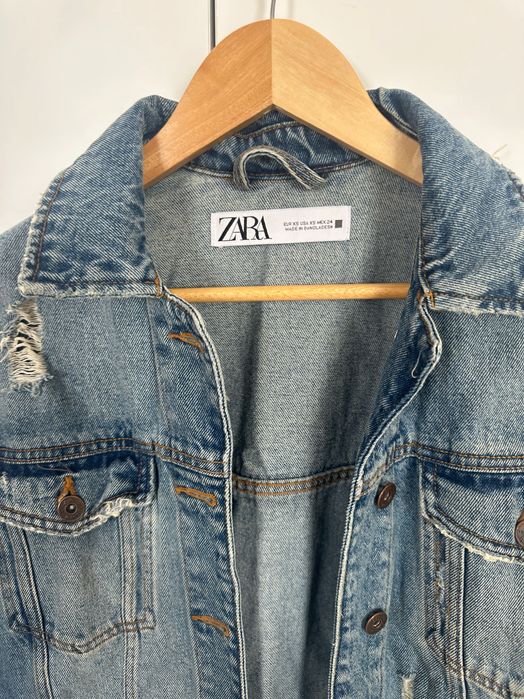 Овърсайз дънково яке на Zara