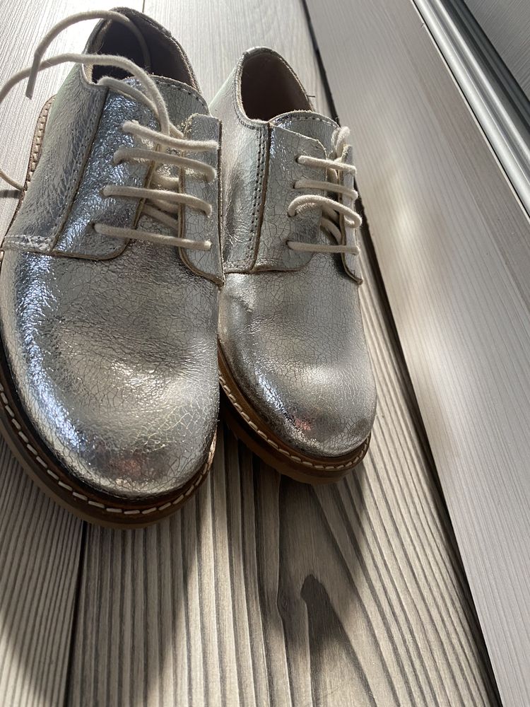 Zara pantofi piele loaferi eleganti 31