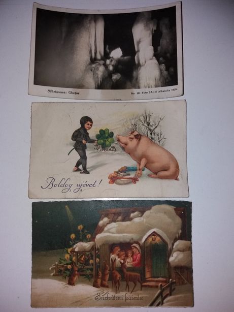 lot trei carti postale vechi