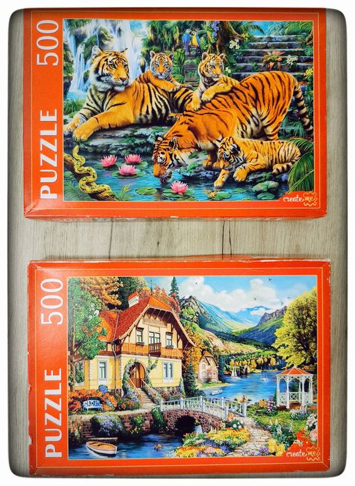 Продам пазлы по 500 деталей