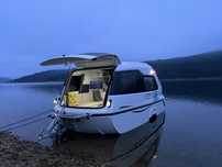 BOATVAN, Solar Electric Power, rulota si barca in același timp