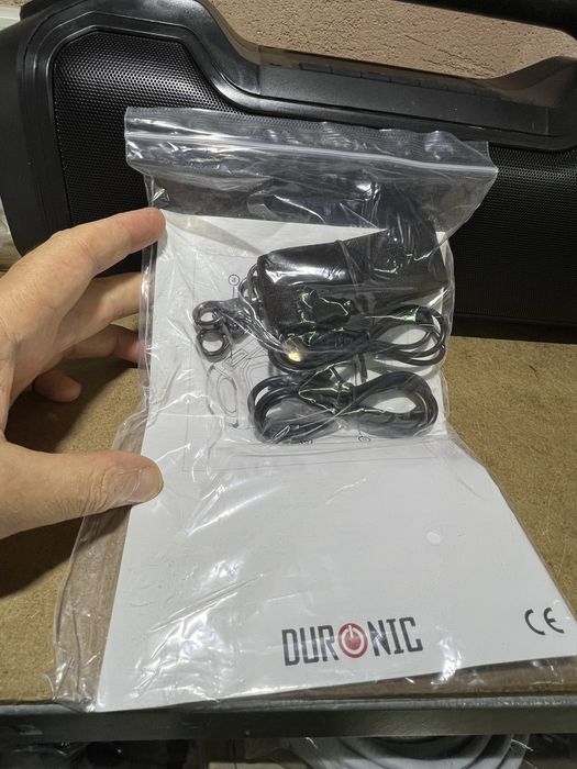 Duronic Boombox BX48, Bluetooth тонколона, IPX5 RGB