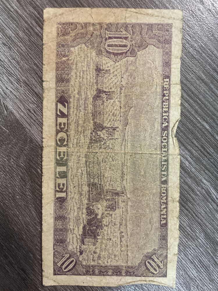 Vand Bancnota de 10 lei din 1966