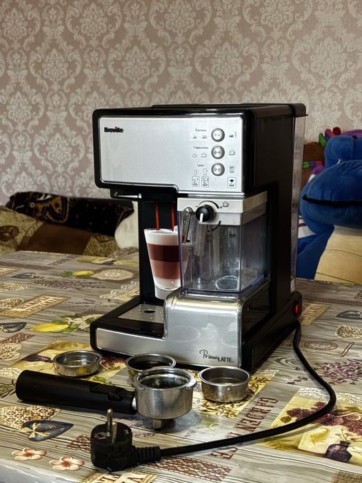 Espressor semi-automat Prima Latte Argintiu Breville