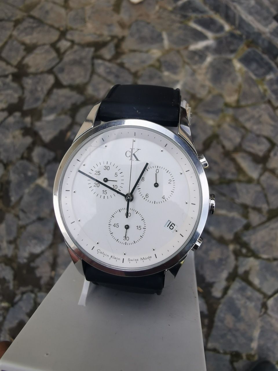 Ceas Kelvin Klein Chronograph - Elvețian - ETA 4 rubine - 41 mm