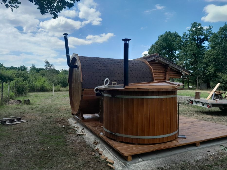 Vand Pachet Sauna + Ciubar din Polipropilena