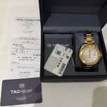 Позлатен 18ct Gold TAG HEUER AQUARACER 300m WAY1120 Мъжки Часовник НОВ