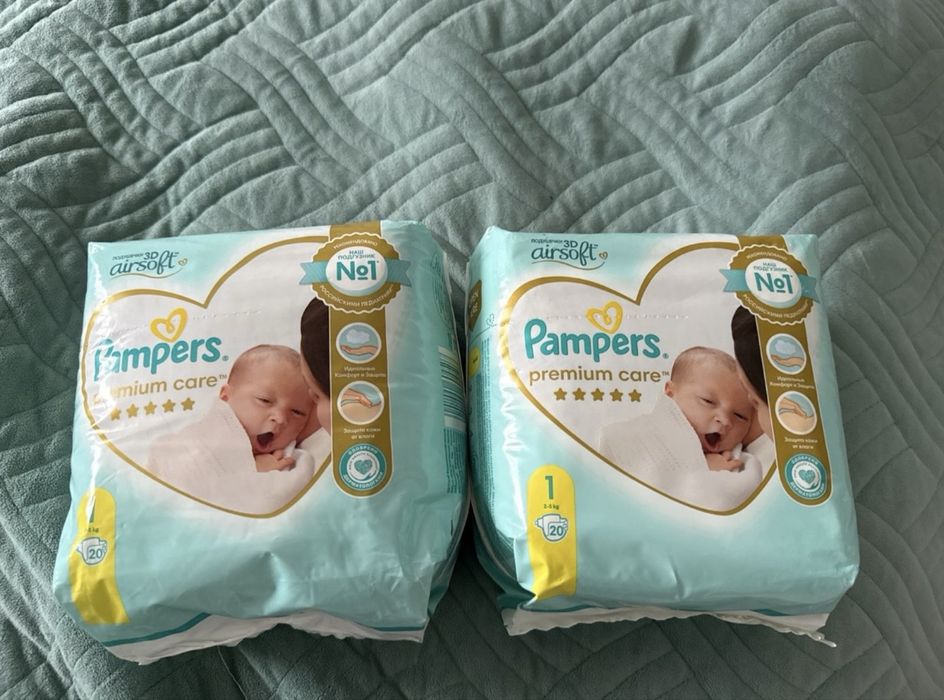 Продам pampers новые подгузники. (Памперс)