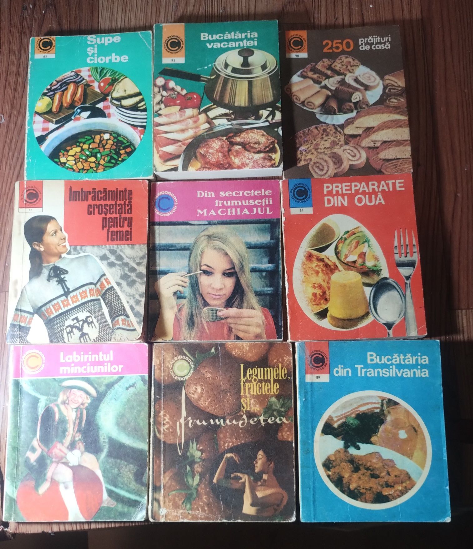 Cărți editura caleidoscop(minibrosuri)