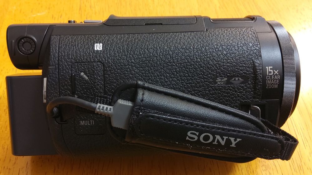 Camera video Sony 4K (FDR-AX33)