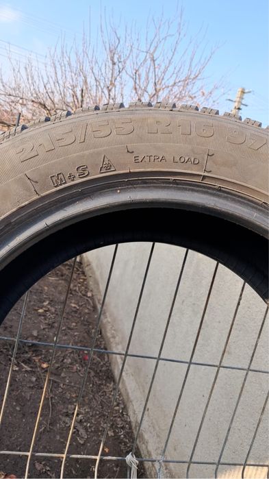 Vand anvelope 215/55/16 m+s